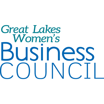 Great Lakes Women's Business Council logo, representing a network supporting women in business, relevant to Great Lakes Motor Coach's charter services for group travel.